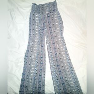 No Boundaries Daisy Flair Pants